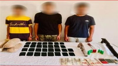 سقوط تشكيل عصابي لتجارة المخدرات في دمياط