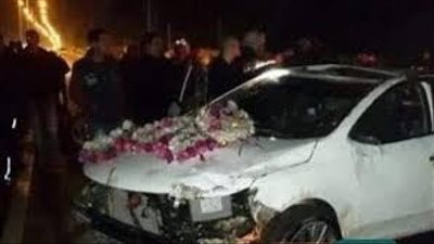 سقوط سيارة زفة عروسين في النيل.. كارثة على كورنيش المعادي