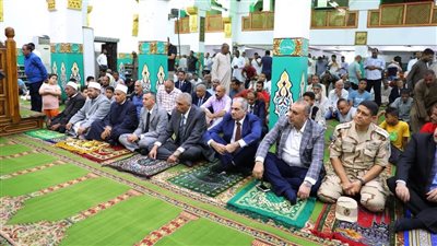 محافظ أسوان يشهد الاحتفال بالعام الهجري الجديد بمسجد الحاج حسن