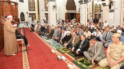 محافظ أسيوط يشهد احتفال مديرية الأوقاف بالعام الهجري الجديد بمسجد البقلي