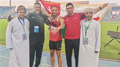 سلطنة عمان تحرز الذهبية في بطولة ألعاب القوى العربية 