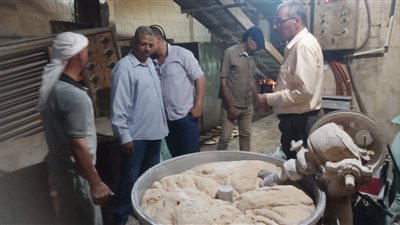 حملات تموينية للرقابة على أسواق ومخابز قلين 