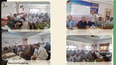 ندوة إرشادية للنهوض بمحصولي القطن والذرة بمنيا القمح