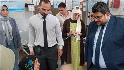 مدير الرعاية الصحية بالإسماعيلية يتفقد مركز طب أسرة الواصفية