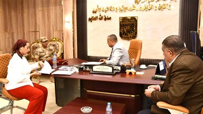 محافظ جنوب سيناء يستقبل المستشار العسكري لتنسيق التدريب العملي المشترك 