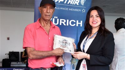 انطلاق أولى رحلات مصر للطيران من القاهرة إلى زيوريخ