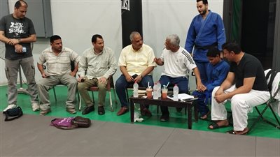 وكيل شباب ورياضة القليوبية يتفقد تدريبات مركز الجودو بالمشروع القومي للموهبة 