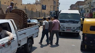 رفع 753 حالة إشغال طريق مخالف بالبحيرة 