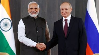 بوتين يشكر رئيس وزارء الهند لمحاولته حل الأزمة الأوكرانية بالوسائل السلمية