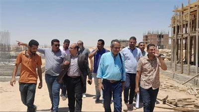 رئيس جهاز مدينة سوهاج الجديدة يتفقد العديد من المشروعات الجارية
