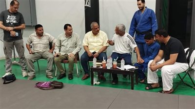 وكيل شباب القليوبية يتفقد تدريبات مركز الجودو بالمشروع القومى للموهبة والبطل الأولمبي