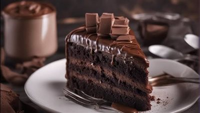 طريقة عمل كيكة بالشوكولاتة بخطوات سهلة ومكونات بسيطة