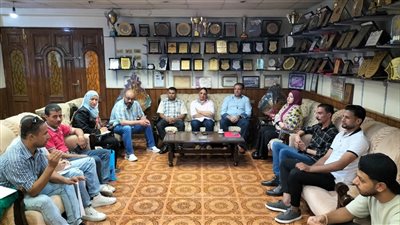 وكيل شباب المنيا يلتقي ممثلى الكيانات الشبابية ونموذج محاكاة البرلمان