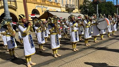 الموسيقات العسكرية المصرية تشارك في مهرجان 