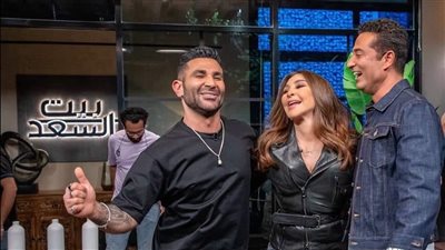 إليسا نجمة بيت السعد مع عمرو وأحمد سعد .. الليلة على Mbc 