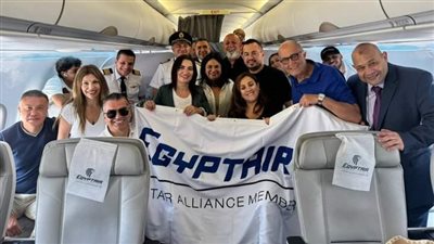 مصر للطيران تنظم رحلة لوكلاء السياحة والسفر بلبنان إلى مدينة العلمين