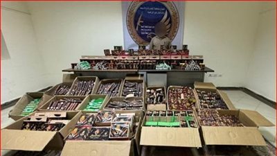 ضبط تاجر ألعاب نارية بصورايخ قيمتها 250 ألف جنيه 