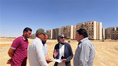 أسماء مخلوف تتفقد الأعمال الجارية بجميع قطاعات 