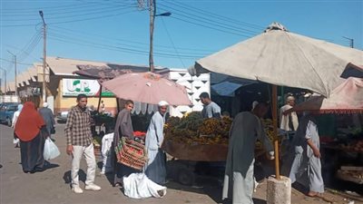 حملة مكبرة لرفع الإشغالات بشوارع مدينة نجع حمادي 