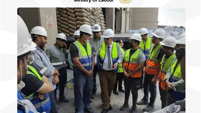 وزارة العمل تنظم زيارة ميدانية للتأكد من تطبيق أحكام القانون بمنشآت أسيوط