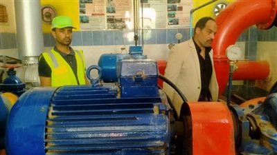 أبو حلاوة يوجه المسؤولين بتذليل أي صعوبات تواجه العاملين بمحطات مياه الشرب 