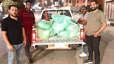 ضبط 500 كيلو دقيق قبل بيعه بإبشواي في الفيوم 