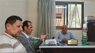 وكيل زراعة الغربية يستقبل مدير عام الحفاظ على الرقعة الزراعية