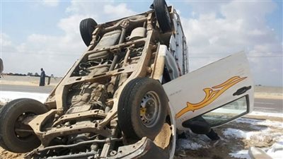 مصرع سائق في حادث تصادم بالقليوبية 