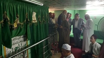  محافظ الدقهليه يتفقد ضريح الشيخ الشعراوي بدقادوس
