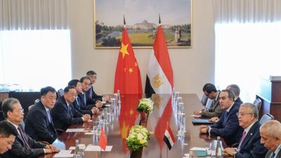 جبالي يلتقي رئيس اللجنة الدائمة للمجلس الوطني لنواب الشعب الصيني