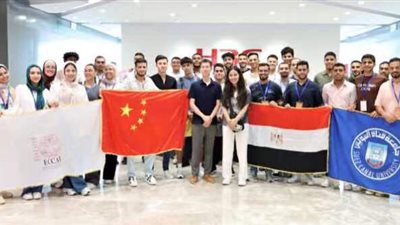 محاضرات حول تقنيات NAO Robot لطلاب الكلية المصرية الصينية بجامعة قناة السويس
