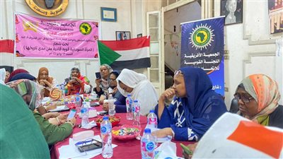 الدكاترة القادمون من الحرب السودانية يعقدون ورشة عمل عن المرأة بالجمعية الإفريقية 