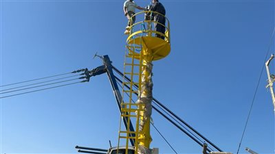 بدء تشغيل موقع المساعدات الملاحية والمحطة متعدد الأغراض بميناء سفاجا