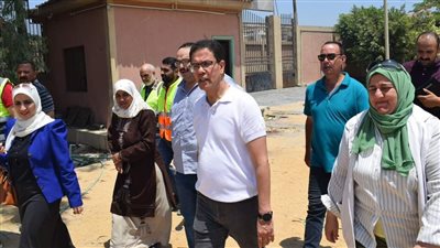 رئيس جامعة بنها يتفقد عدداً من المنشآت الجديدة 