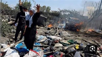 مسيرة في طوباس تنديدا بمجازر الاحتلال في غزة