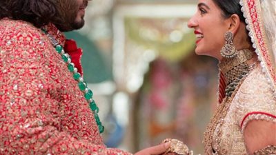 زواج ابن أغنى رجل في الهند في حضور مشاهير العالم 