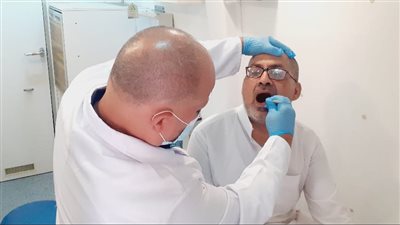 الكشف على 1810 مرضى ضمن  قافلة طبية بميت دمسيس بالدقهلية (صور)