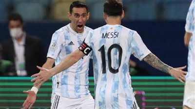نهائي كوبا أمريكا .. ميسي ودي ماريا يقودان الأرجنتين أمام كولومبيا