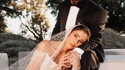 أول ظهور لناصيف زيتون ودانييلا رحمة بعد زفافهما 