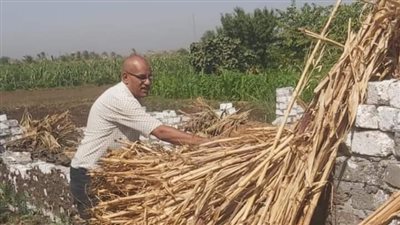 إزالة التعديات ورفع المخلفات بنطاق مركز نجع حمادي بقنا 