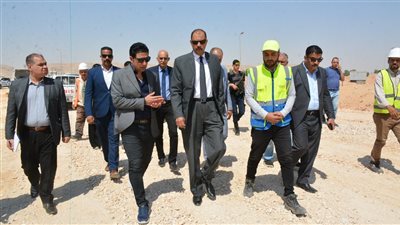 محافظ سوهاج يتفقد المنطقة الصناعية غرب جرجا