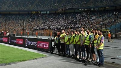 بالصور.. امتناع المصورين الصحفيين عن الصورة الجماعية في مباراة الزمالك وبلدية المحلة 