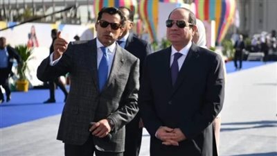 صبحي يعد الرئيس السيسي بجهود مكثفة لتحقيق آمال الرياضيين المصريين
