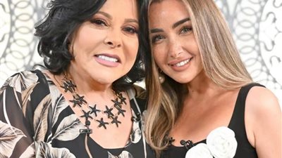 هنا الزاهد تتألق بالأسود مع إسعاد يونس في صاحبة السعادة (صور)