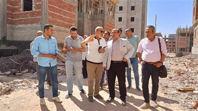  صور.. رئيس جهاز سوهاج الجديدة يتفقد مشروعات المدينة 