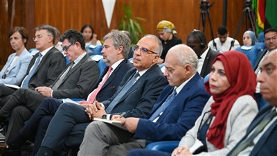 وزير الري يشارك بورشة عمل تمكين الحلول المستدامة بمركز التدريب الإقليمي