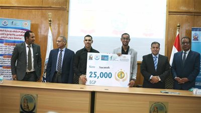  فوز 3 فرق بجامعة جنوب الوادي بجوائز أوليمباد الشركات الناشئة 