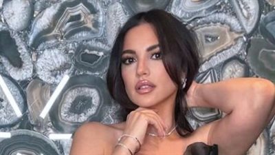 درة زروق تظهر جمال الكورسية (صور)