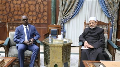 سفير رواندا يطلب من الإمام الأكبر إنشاء معاهد أزهرية في رواندا وزيادة المنح