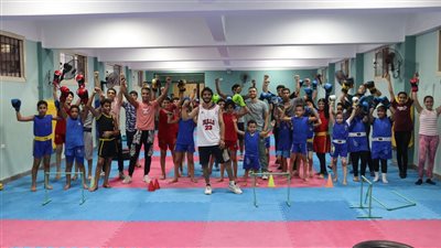 أشرف صبحي يعطي اشاره البدء  لانطلاق النسخه الثانيه من صيف شبابنا بالاسكندرية 